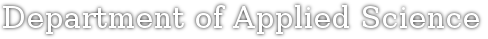 Applied Science
